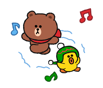 LINE FRIENDS แฮปปี้หน้าหนาว รูปที่ 18