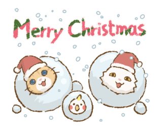 Cat's Lifestyle Winter Doodle รูปที่ 1