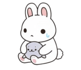 Happy Rabbits Usako and Usamaru | Yabe-LINE貼圖代購 | 台灣No.1,最便宜高效率的代購網