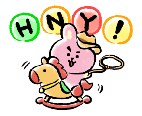 BT21♪ สติกเกอร์สวัสดีปีใหม่ 2569 รูปที่ 2