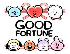 BT21♪ สติกเกอร์สวัสดีปีใหม่ 2569 รูปที่ 9