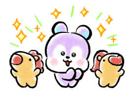BT21♪ สติกเกอร์สวัสดีปีใหม่ 2569 รูปที่ 19