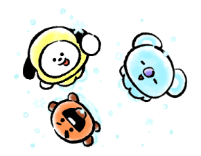 BT21♪ สติกเกอร์สวัสดีปีใหม่ 2569 รูปที่ 25