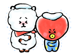 BT21♪ สติกเกอร์สวัสดีปีใหม่ 2569 รูปที่ 26