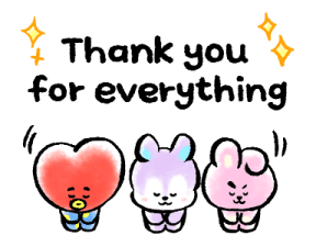 BT21♪ สติกเกอร์สวัสดีปีใหม่ 2569 รูปที่ 37