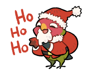 BIRD ERA Christmas Stickers รูปที่ 5
