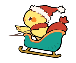 BIRD ERA Christmas Stickers รูปที่ 10