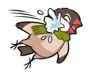 BIRD ERA Christmas Stickers รูปที่ 12