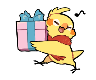 BIRD ERA Christmas Stickers รูปที่ 18