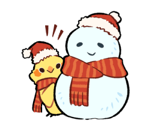 BIRD ERA Christmas Stickers รูปที่ 22