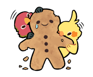 BIRD ERA Christmas Stickers รูปที่ 31