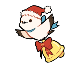 BIRD ERA Christmas Stickers รูปที่ 34