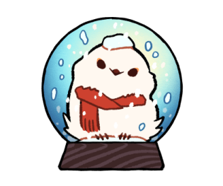 BIRD ERA Christmas Stickers รูปที่ 38