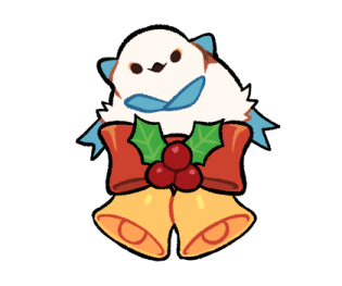 BIRD ERA Christmas Stickers รูปที่ 39