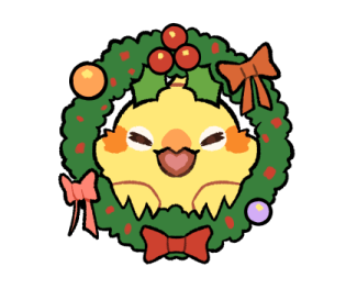 BIRD ERA Christmas Stickers รูปที่ 40