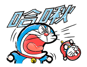 Doraemon Relaxing Winter Stickers รูปที่ 21