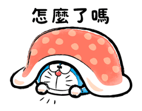Doraemon Relaxing Winter Stickers รูปที่ 22