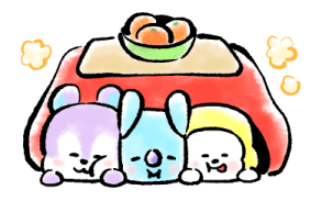 BT21 Good Luck New Year's Stickers 2026 รูปที่ 35