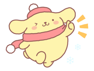 Pompompurin New Year's Stickers 2026 รูปที่ 18