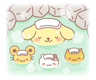 Pompompurin New Year's Stickers 2026 รูปที่ 40