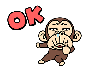 Funny Monkey Full of Emotion Animated รูปที่ 1