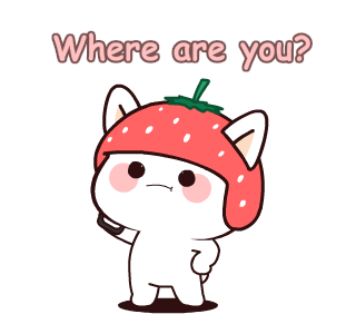 Kucing Stroberi : Animated Stickers รูปที่ 5