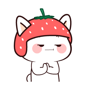 Kucing Stroberi : Animated Stickers รูปที่ 6