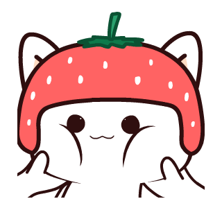 Kucing Stroberi : Animated Stickers รูปที่ 14