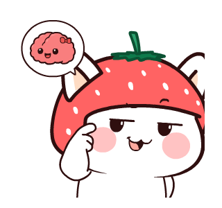 Kucing Stroberi : Animated Stickers รูปที่ 20