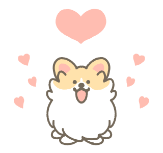 1corgi Love Animated Stickers รูปที่ 3