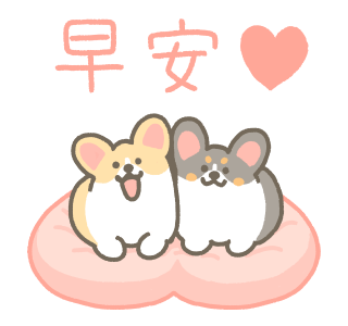 1corgi Love Animated Stickers รูปที่ 5