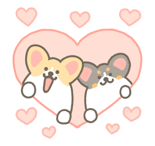 1corgi Love Animated Stickers รูปที่ 9