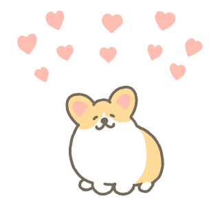 1corgi Love Animated Stickers รูปที่ 13