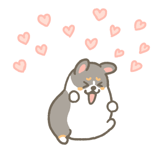 1corgi Love Animated Stickers รูปที่ 14