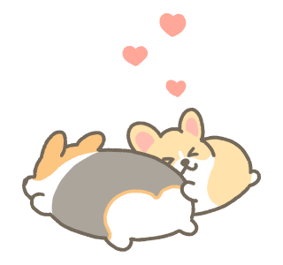 1corgi Love Animated Stickers รูปที่ 15