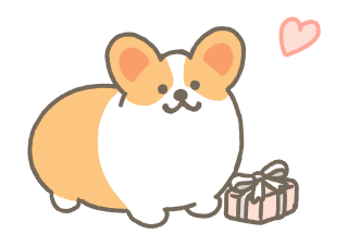 1corgi Love Animated Stickers รูปที่ 16