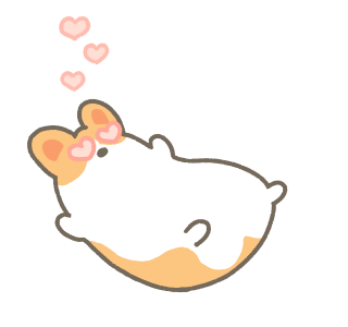 1corgi Love Animated Stickers รูปที่ 19