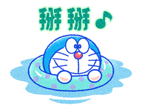 Doraemon Cat Days Reply Stickers รูปที่ 32
