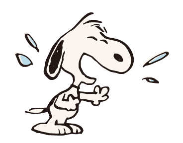 Snoopy สติกเกอร์ดุ๊กดิ๊กชวนขัน รูปที่ 1