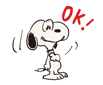Snoopy สติกเกอร์ดุ๊กดิ๊กชวนขัน รูปที่ 6