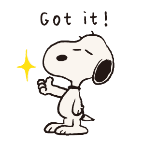 Snoopy สติกเกอร์ดุ๊กดิ๊กชวนขัน รูปที่ 7