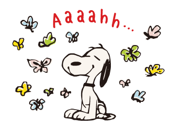 Snoopy สติกเกอร์ดุ๊กดิ๊กชวนขัน รูปที่ 12