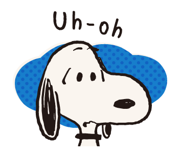 Snoopy สติกเกอร์ดุ๊กดิ๊กชวนขัน รูปที่ 14