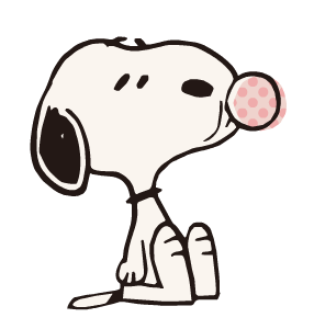 Snoopy สติกเกอร์ดุ๊กดิ๊กชวนขัน รูปที่ 18