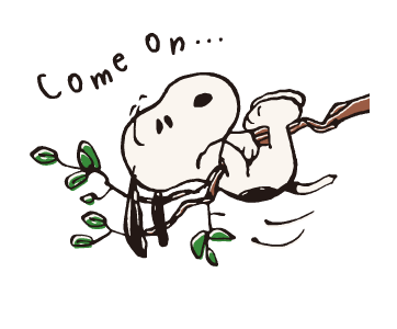 Snoopy สติกเกอร์ดุ๊กดิ๊กชวนขัน รูปที่ 19