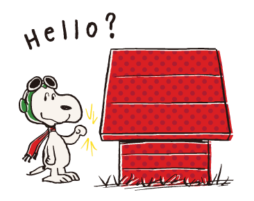 Snoopy สติกเกอร์ดุ๊กดิ๊กชวนขัน รูปที่ 23
