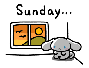 Cinnamoroll ตั้งตารอวันหยุดสุดสัปดาห์ รูปที่ 12
