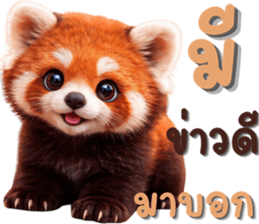 แพนด้าแดงน่ารัก (ใช้ได้ทุกวัน) รูปที่ 5