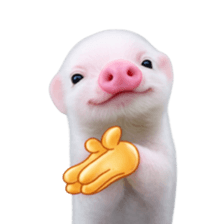 Smol pink piggy 24