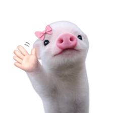 Smol pink piggy 28